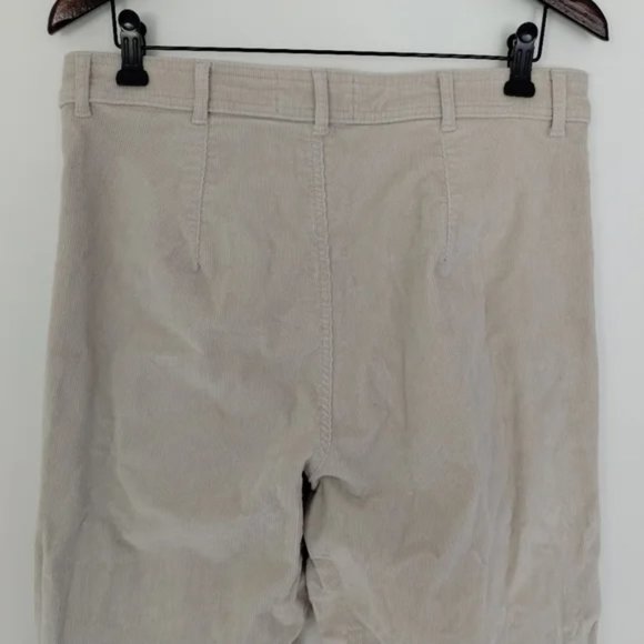 EUC Everlane The Corduroy Wide-Leg Pants - Sandstone - Size 12 - Picture 5 of 14